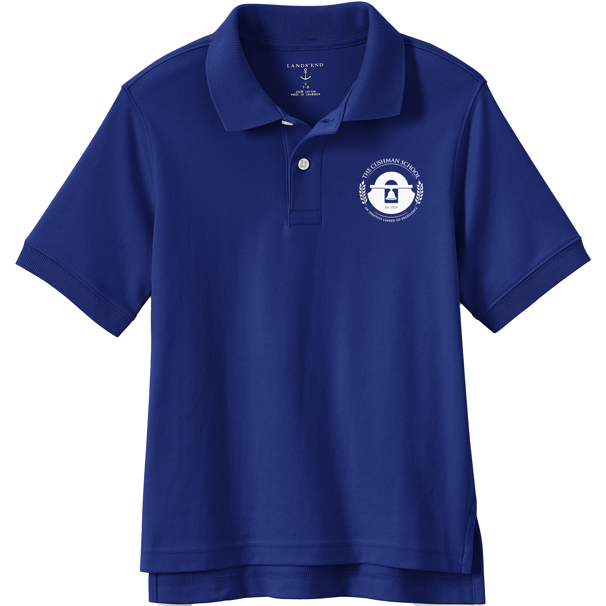 Interlock Polo Short Sleeve - Cobalt