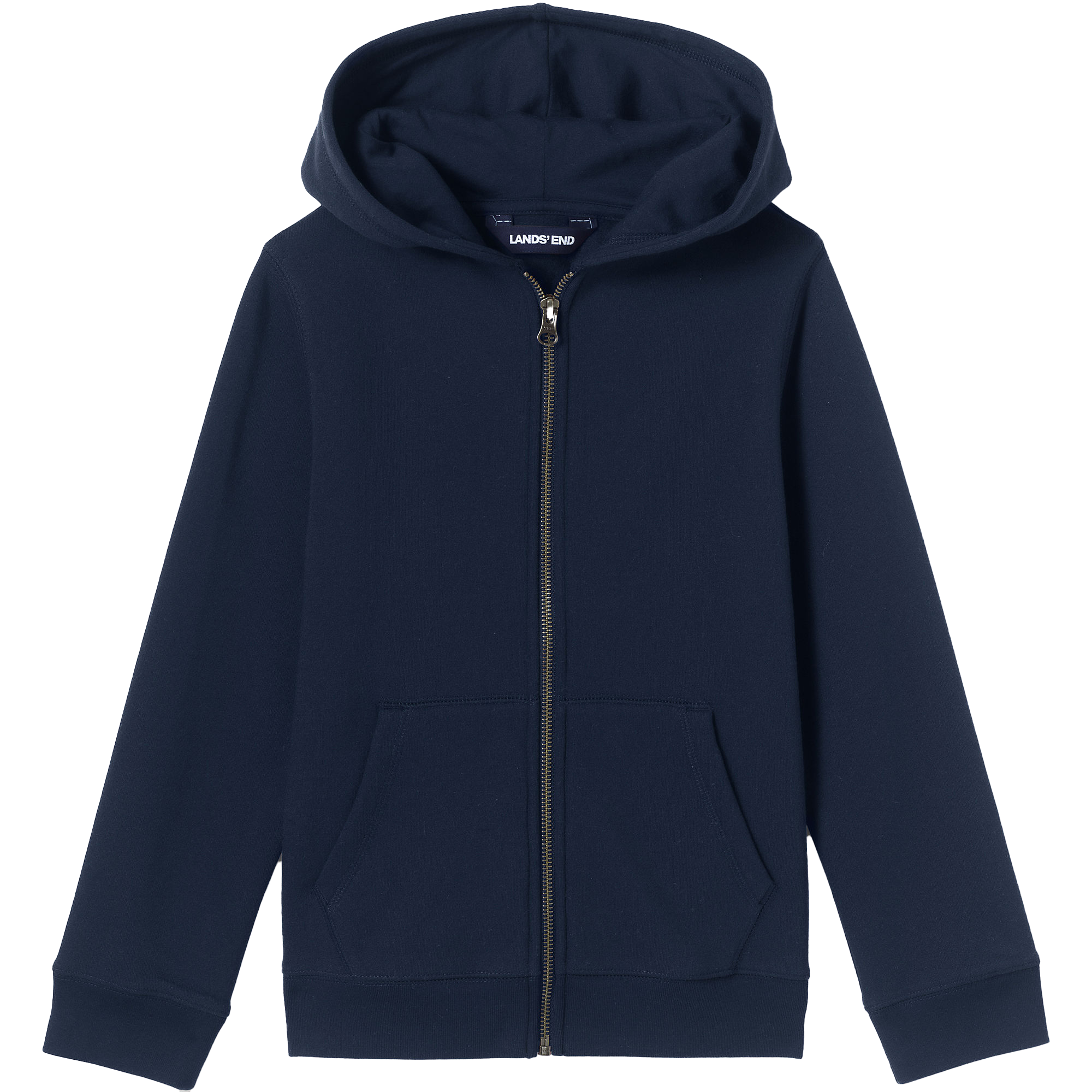 Zip Front Sweatshirt- Navy