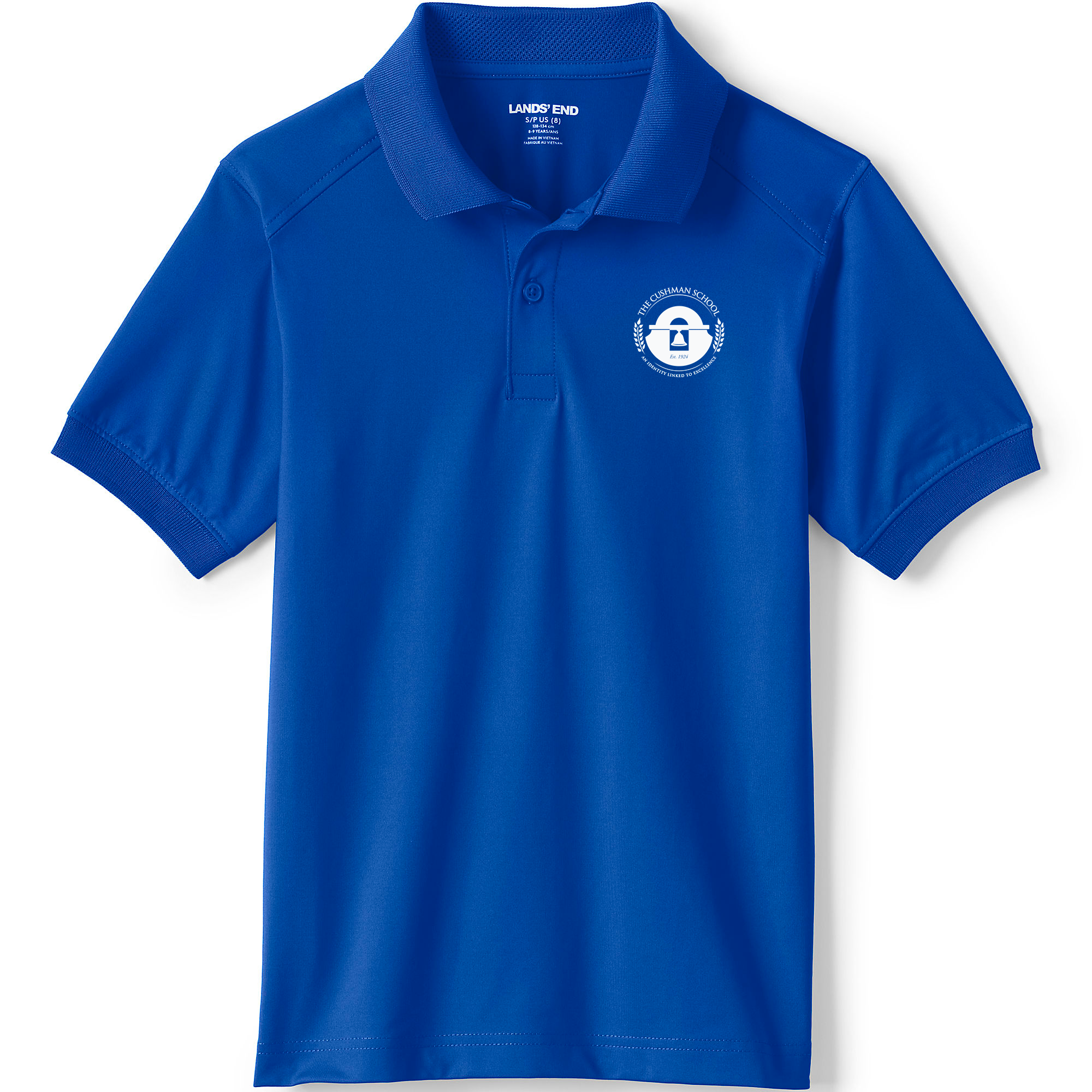 Rapid Dry Polo Shirt- Cobalt