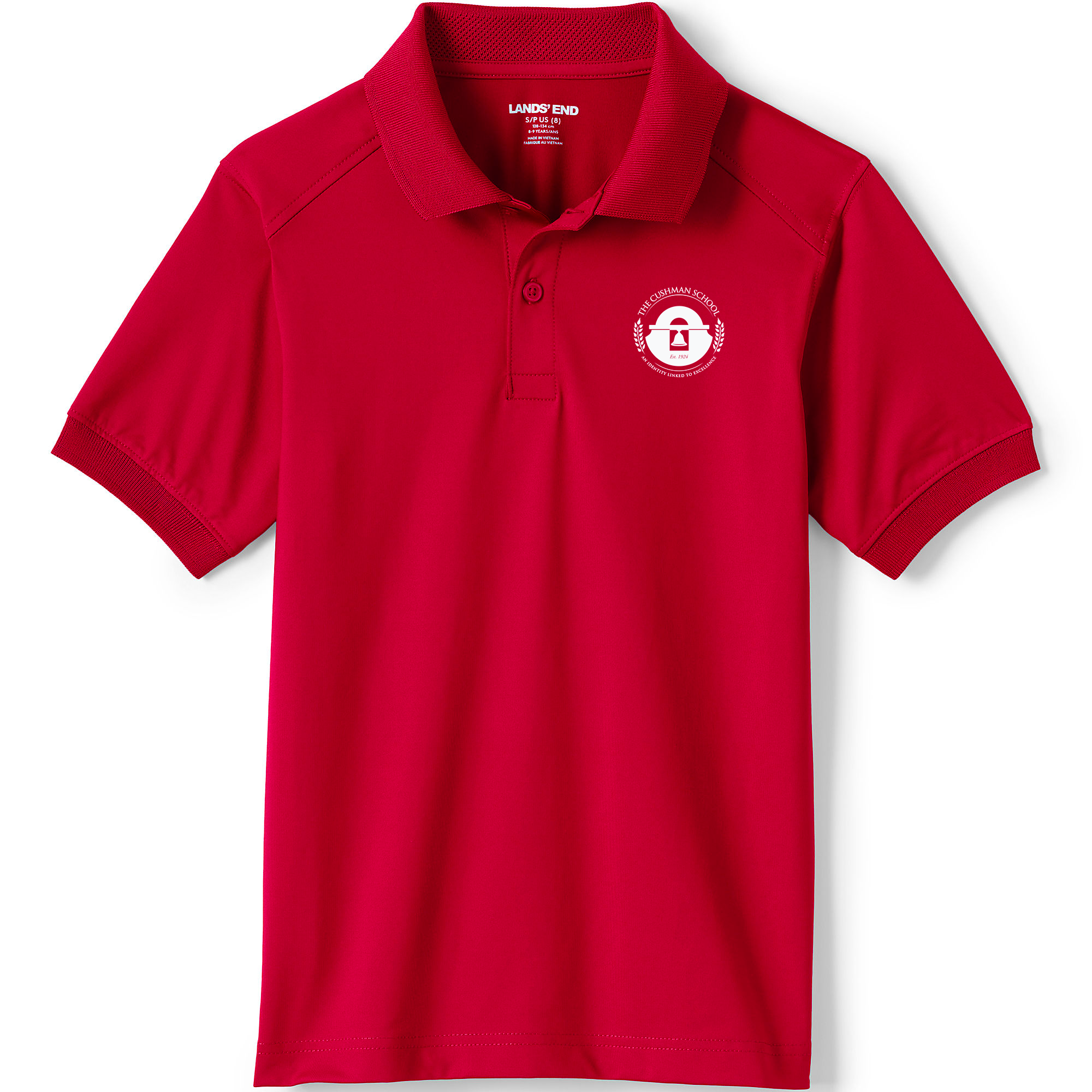 Rapid Dry Polo Shirt- Red